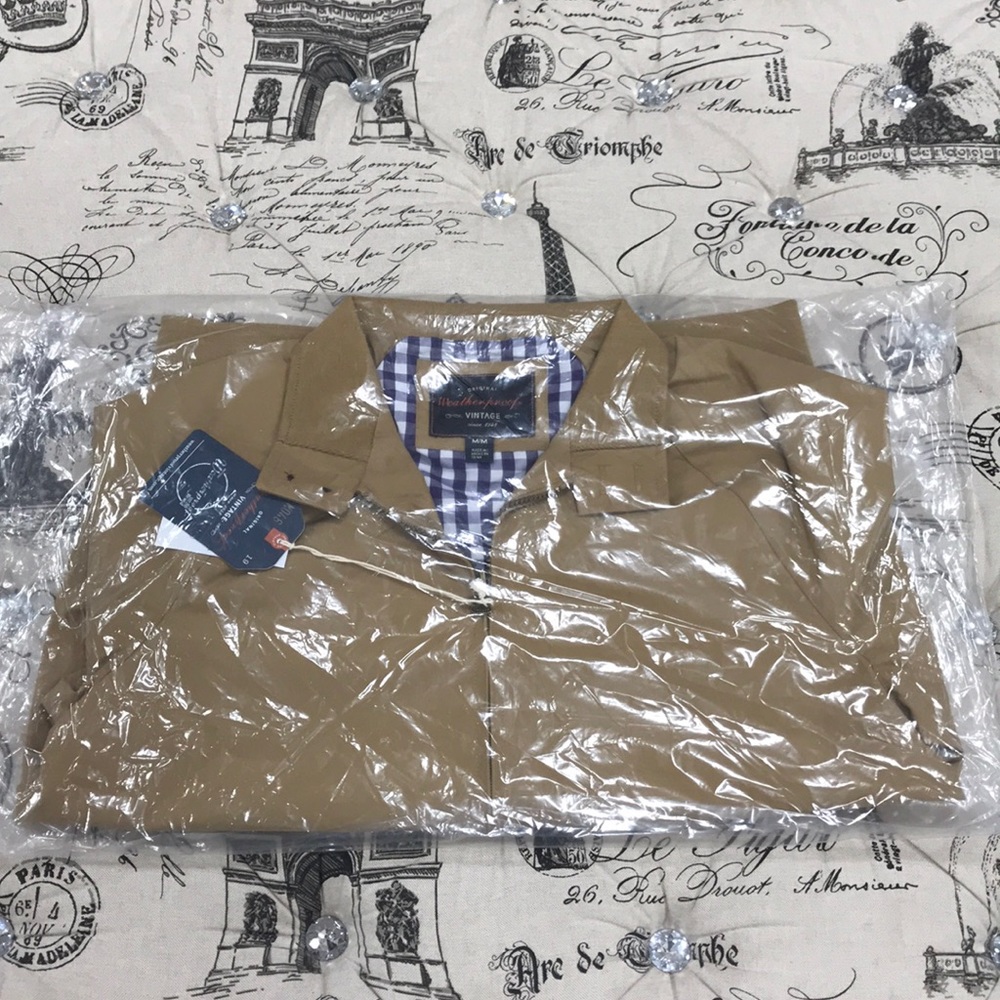 🎁 Weatherproof Vintage Mock Neck Bomber Jacket - Picture 4 of 6